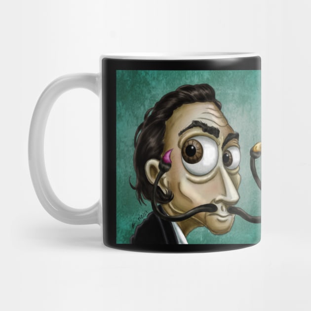 Salvador Dalí by CIZDIBUJOS